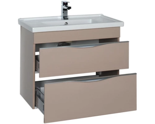 Тумба капучино 75,5 см Aquanet Эвора 00183997