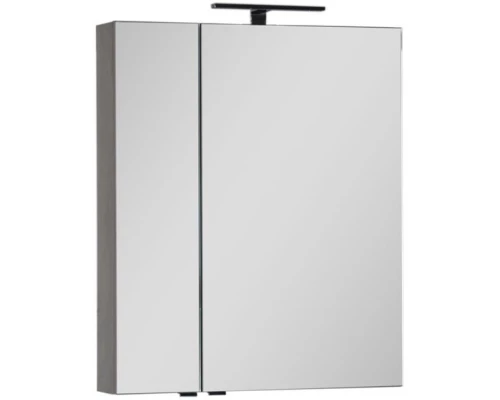 Зеркальный шкаф 69,8x85 см дуб антик Aquanet Эвора 00182997