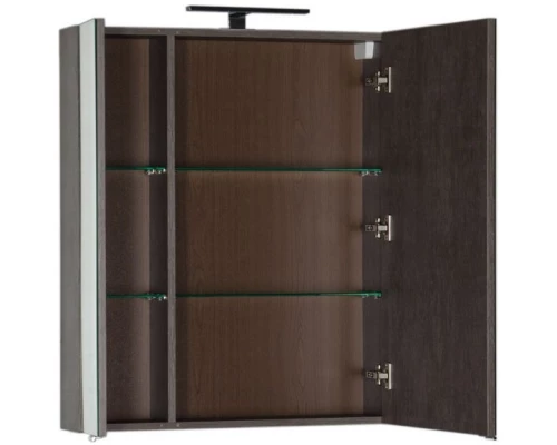 Зеркальный шкаф 69,8x85 см дуб антик Aquanet Эвора 00182997