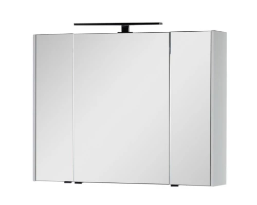 Зеркальный шкаф 100x75 см белый Aquanet Латина 00179636