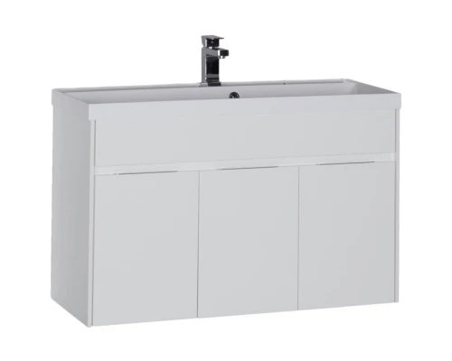 Тумба белый 99 см Aquanet Латина 00179637