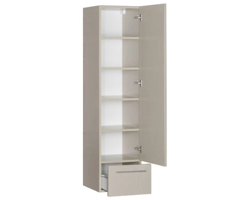 Пенал подвесной светлый дуб Aquanet Нота 00158884