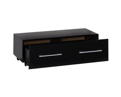 Тумба подкатная черный 99,2 см Aquanet Нота 00170734