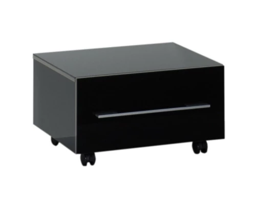 Тумба подкатная черный 57 см Aquanet Нота 00170731