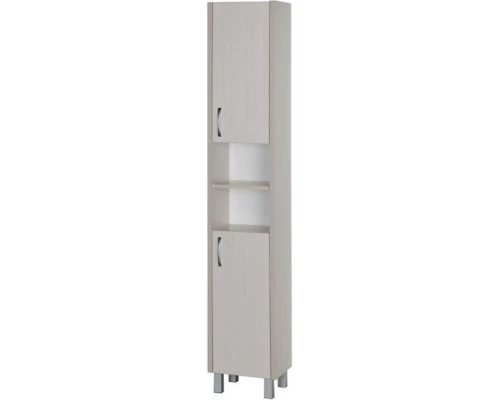 Пенал напольный белый дуб Aquanet Донна 00169040