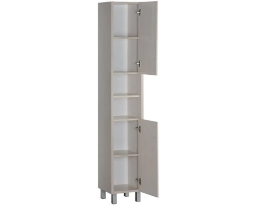 Пенал напольный белый дуб Aquanet Донна 00169040