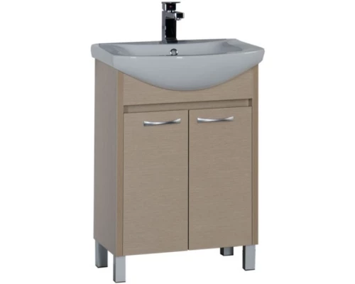 Тумба светлый дуб 59,4 см Aquanet Донна 00168929