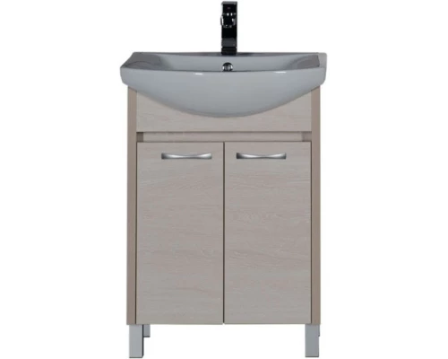 Тумба белый дуб 59,4 см Aquanet Донна 00169041