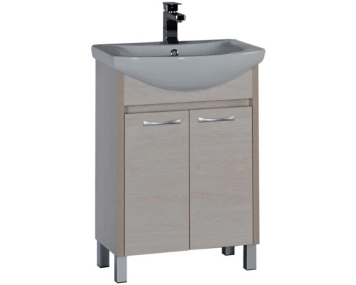 Тумба белый дуб 59,4 см Aquanet Донна 00169041