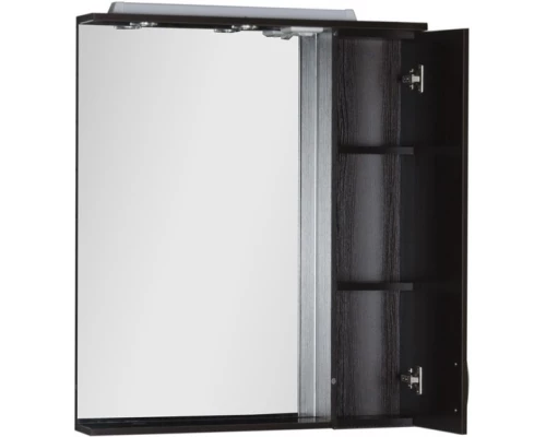 Зеркальный шкаф 80x87 см с подсветкой венге Aquanet Донна 00168939