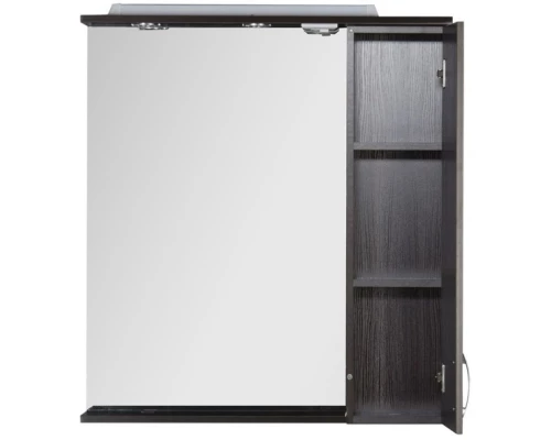 Зеркальный шкаф 80x87 см с подсветкой венге Aquanet Донна 00168939