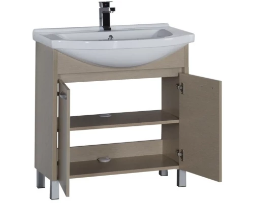 Тумба светлый дуб 76 см Aquanet Донна 00168931