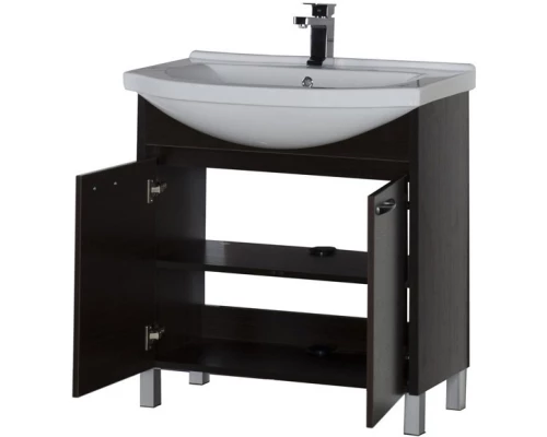 Тумба венге 76 см Aquanet Донна 00168942