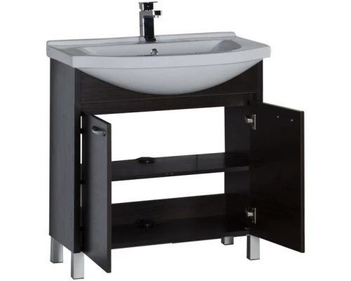 Тумба венге 76 см Aquanet Донна 00168942