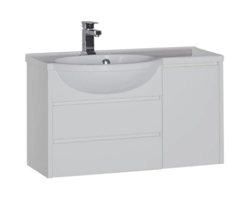 Тумба белый 89,1 см Aquanet Лайн 00164936