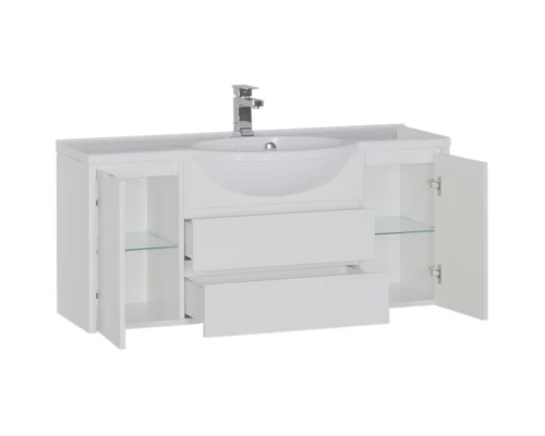 Тумба белый 119 см Aquanet Лайн 00164938