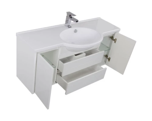 Тумба белый 119 см Aquanet Лайн 00164938