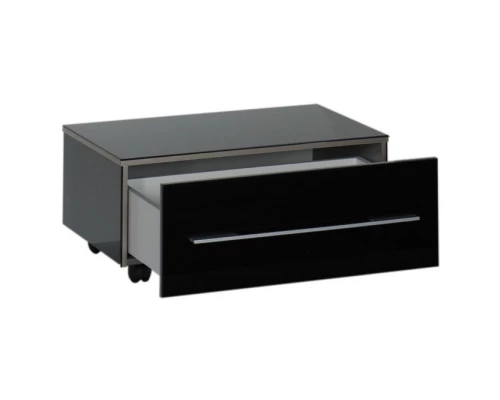 Тумба подкатная черный 74 см Aquanet Нота 00170732