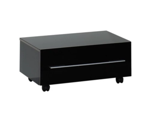 Тумба подкатная черный 74 см Aquanet Нота 00170732