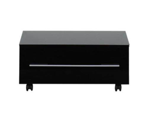 Тумба подкатная черный 74 см Aquanet Нота 00170732