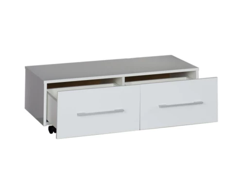 Тумба подкатная белый 99,2 см Aquanet Верона 00175401