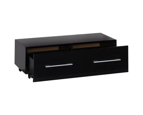 Тумба подкатная черный 99,2 см Aquanet Верона 00175402