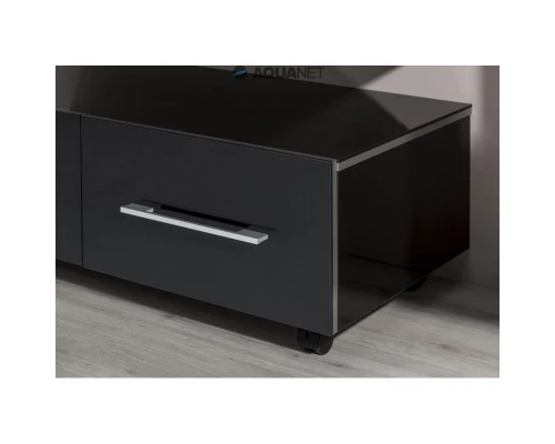 Тумба подкатная черный 99,2 см Aquanet Верона 00175402