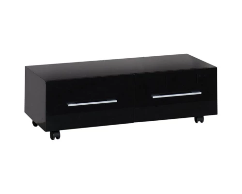 Тумба подкатная черный 99,2 см Aquanet Верона 00175402