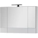 Зеркальный шкаф 100x67 см белый Aquanet Верона 00175383
