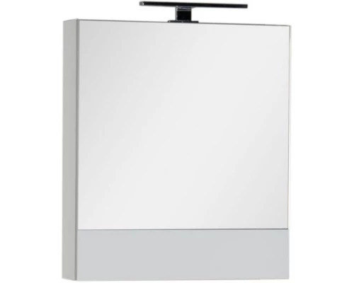 Зеркальный шкаф 58x67 см белый Aquanet Верона 00175344