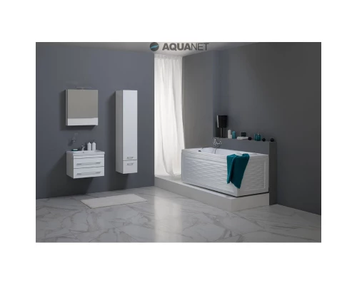 Зеркальный шкаф 58x67 см белый Aquanet Верона 00175344