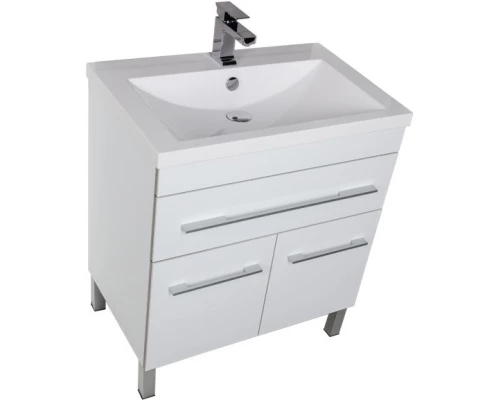 Тумба белый 74 см Aquanet Верона 00182706