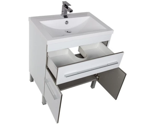 Тумба белый 74 см Aquanet Верона 00182706