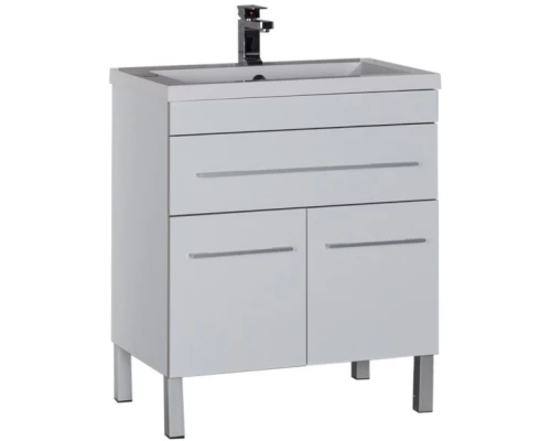 Тумба белый 74 см Aquanet Верона 00182706