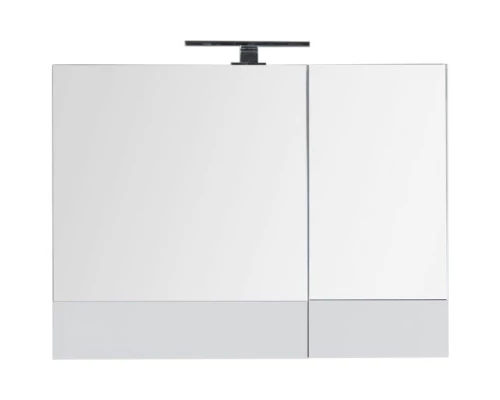 Зеркальный шкаф 90x67 см белый Aquanet Верона 00172339