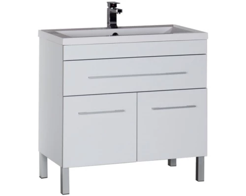 Тумба белый 89,2 см Aquanet Верона 00182708