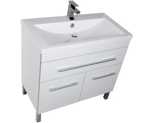 Тумба белый 89,2 см Aquanet Верона 00182708