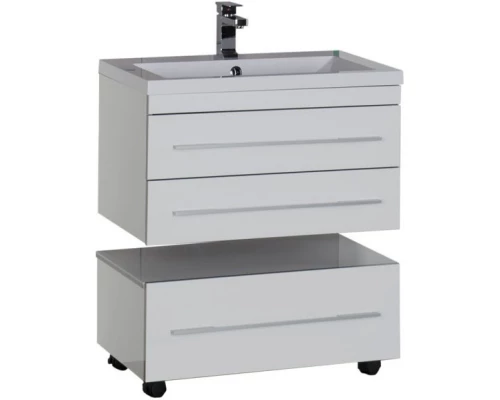 Тумба белый 74 см Aquanet Верона 00176669