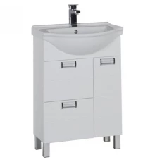 Тумба белый 56,5 см Aquanet Сити 00172683