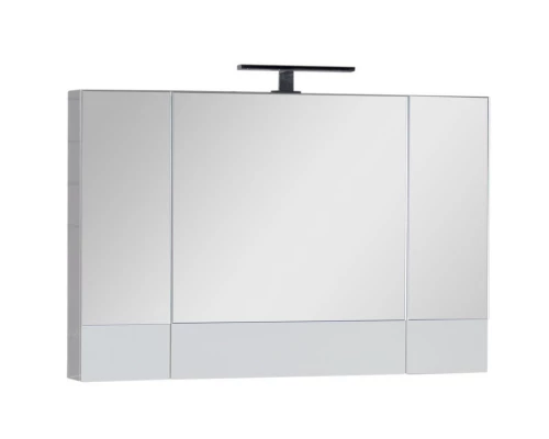 Зеркальный шкаф 100x67 см белый Aquanet Нота 00165372