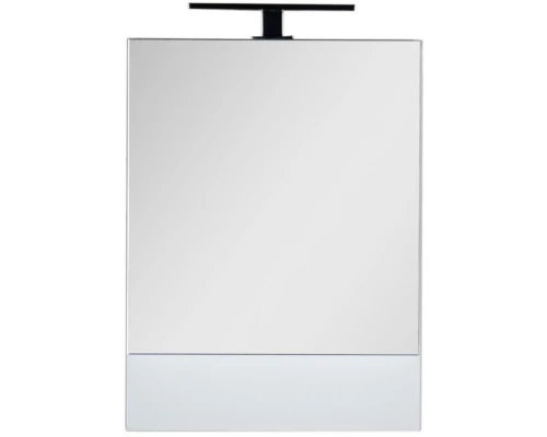 Зеркальный шкаф 58x67 см белый Aquanet Нота 00165370