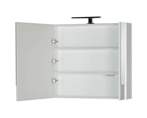 Зеркальный шкаф 75x67 см белый Aquanet Нота 00165130