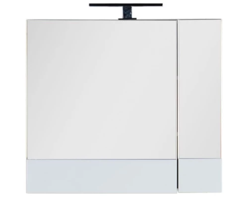 Зеркальный шкаф 75x67 см белый Aquanet Нота 00165130