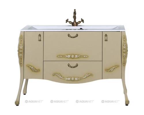 Тумба олива 127,6 см Aquanet Виктория 00182567