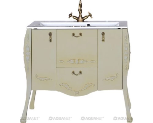 Тумба олива 97,6 см Aquanet Виктория 00182566