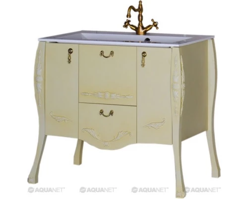 Тумба олива 97,6 см Aquanet Виктория 00182566