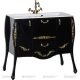 Тумба черный/золото 97,6 см Aquanet Виктория 00183932