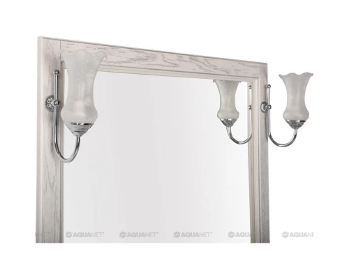 Зеркало 106,2x90,1 см жасмин/серебро Aquanet Тесса 00185819