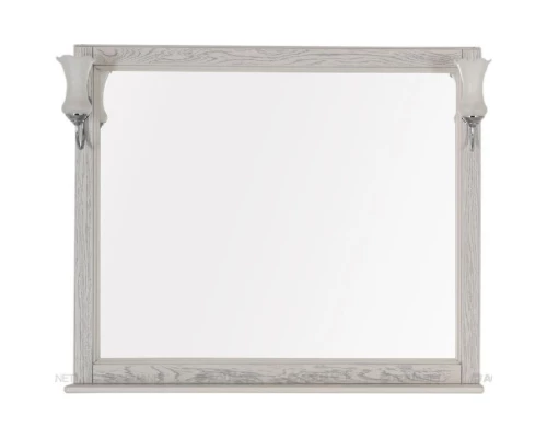 Зеркало 106,2x90,1 см жасмин/серебро Aquanet Тесса 00185819