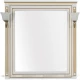 Зеркало 90x96,3 см белый золотая патина Aquanet Паола 00186108
